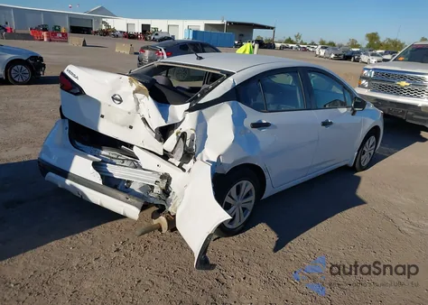 2020 Nissan Versa S из США, поврежденный, VIN 3N1CN8DV9LL921324